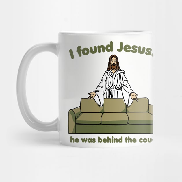 JESUS COUCH by toddgoldmanart